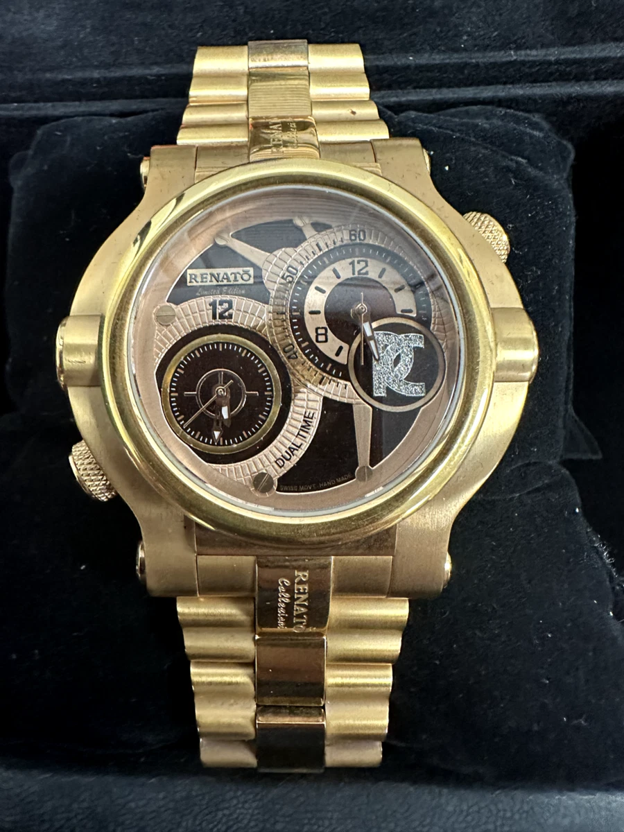 Renato collezioni limited edition watch clearance