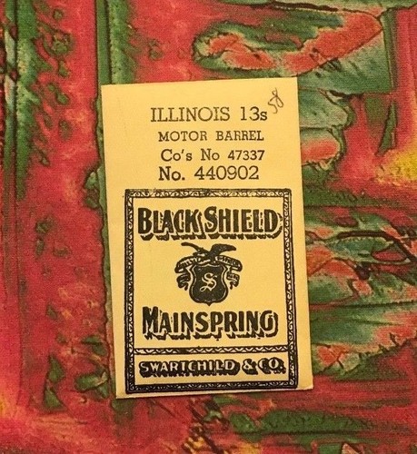 ILLINOIS MAINSPRINGS: Steel & Alloy (Multi-Listings) Pocket & Wrist Watch - 第 31/53 張圖片