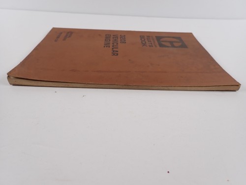 CAT Caterpillar Parts Book 3308 Vehicular Engine Serial Numbers 79V1408-Up 1977 - Picture 4 of 21