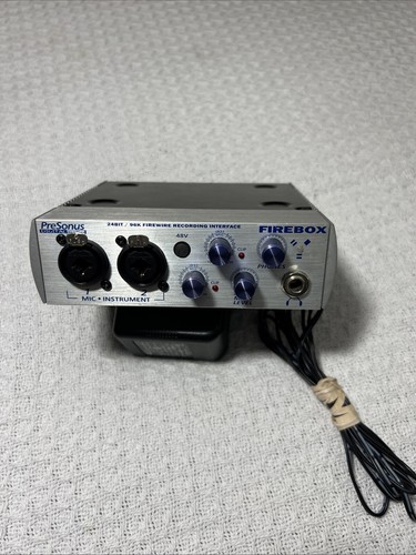 PreSonus Firebox 24Bit/96K FireWire Audio Recording Interface 4 In 4 Out S/PDIF - Picture 3 of 9