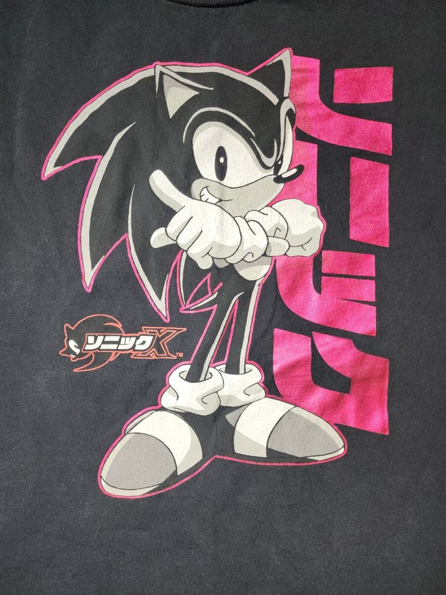 90s SEGA SONIC 高島屋 長袖シャツ 赤 グラデーション - メルカリ