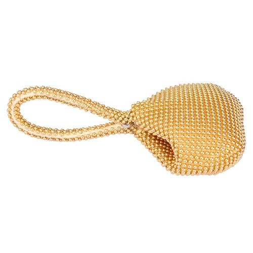 Fashion Women Clutch Purses Irregular Shape Metal Pouch for Bridal Wedding Party - Picture 11 of 21