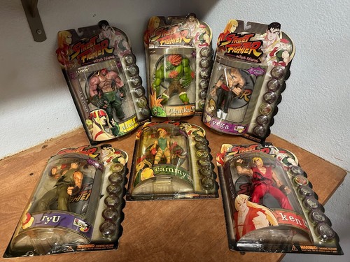 Resaurus Street Fighter Round One Set Six Figures - Picture 1 of 11