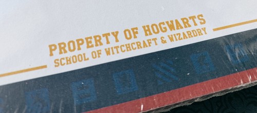 Bloc de notas Wizarding World HARRY POTTER PROPIEDAD DE HOGWARTS 8""x6"" 150 hojas grandes - Imagen 5 de 9