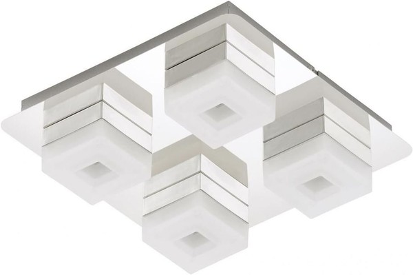 4Fl. Led Badleuchte Badlampe Quadrat Deckenleuchte Deckenlampe-image