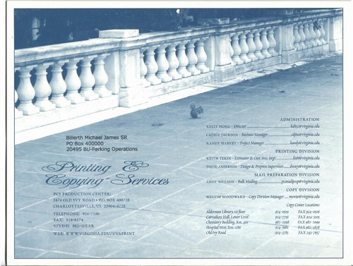 University of Virginia 2010 - 2011 Academical 13 Month Calendar - Picture 2 of 2