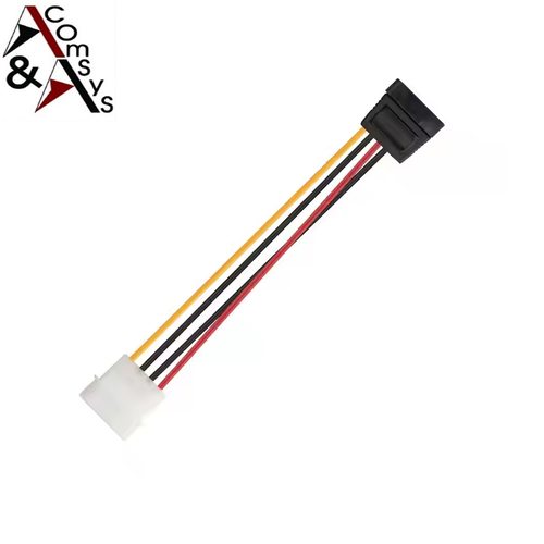 Cavo di alimentazione/adattatore da IDE a SATA da 20 cm 4 pin Molex a 15 pin SATA #ITS - Foto 6 di 16