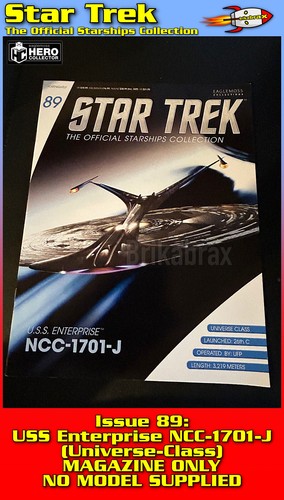 Solo revistas Eaglemoss Star Trek (no se suministran modelos) - revista seleccionada - usada - Imagen 93 de 186