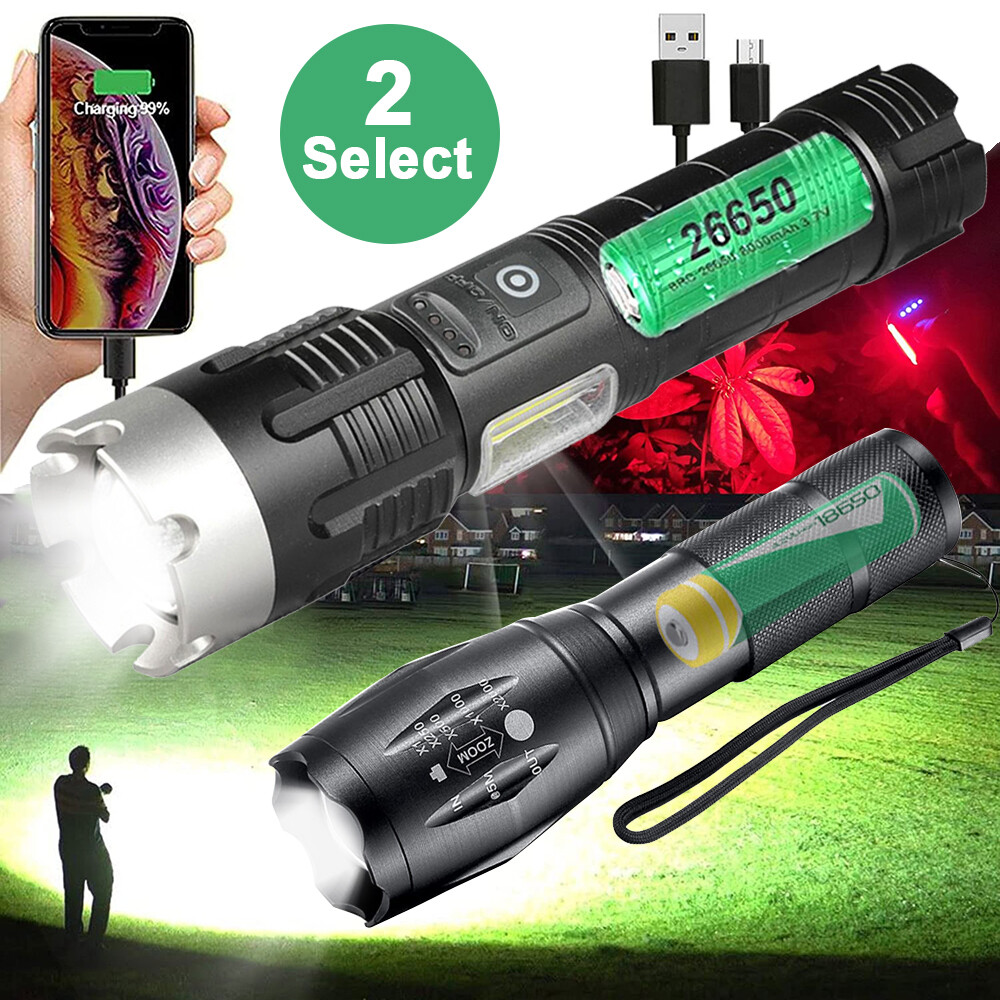 Rechargeable Flashlights High Lumens LED Flashlight with Zoomable | Waterproof | eBay Rechargeable Flashlights High Lumens LED Flashlight with Zoomable | Waterproof | eBay