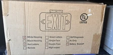 Double Sided LED Exit Signs Box (6)