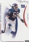 2004 Prime Signatures Lawrence Taylor #62
