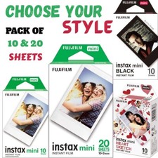 Fujifilm Instax mini instant film Best For instax Polaroid cameras Photos 10-20