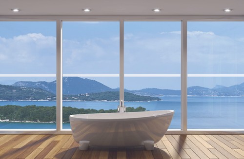 Mattierglassicherheit, Fenstermanifestationsfolie, Aufkleber, Quadrate, Kreisepunkte - Bild 15 von 23