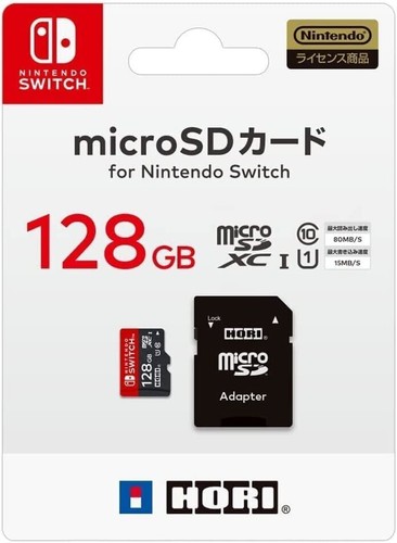 HORI Micro SD Card 128GB for Nintendo Switch NSW-075  - Picture 2 of 2