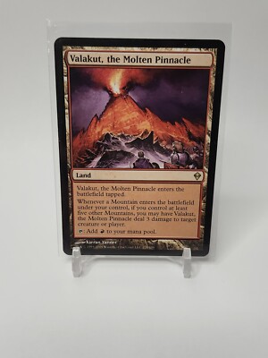 Magic: The Gathering – Valakut, The Molten Pinnacle (228) – Zendikar, Rarity: Rare Magic: The Gathering – Valakut, The Molten Pinnacle (228) – Zendikar, Rarity: Rare