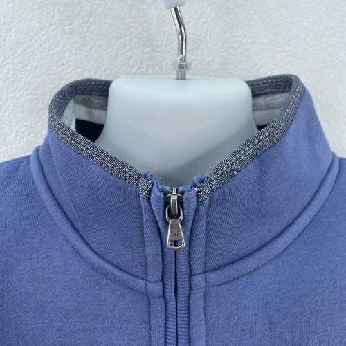 Crew Clothing Company Jungen Sweatshirt, Half Zip, Größe 6-7 Jahre, Küstenblau - Bild 3 von 12