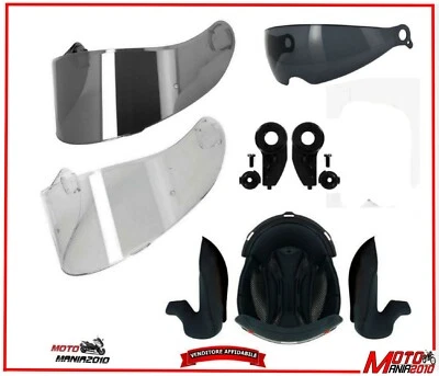 S-LINE RICAMBI COMPATIBILI PER CASCO MODULARE BEFAST CONNECT CON BLUETOOTH