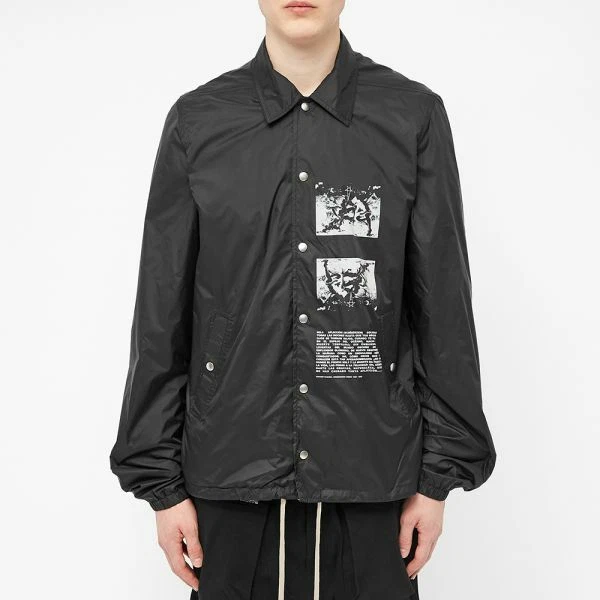 rick owens drkshdw コーチジャケット | teteles.gob.mx