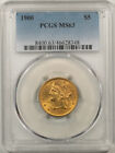 1900 $5 Liberty Gold Half Eagle - Pcgs Ms-63