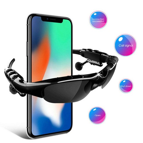 Wireless Bluetooth MP3 Sunglasses Polarized Lenses Music Sunglasses Stereo V5.0 - 第 2/11 張圖片