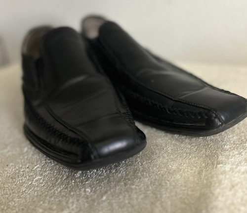 Madden Men's Trace Black 11 Medium Leather Loafers Dress Shoes-MBC-R - Picture 2 of 11