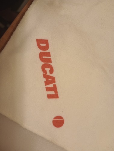 Genuine Ducati Foremost Cleaning Rag, Fan Swag, memorabilia etc - Bild 2 von 8