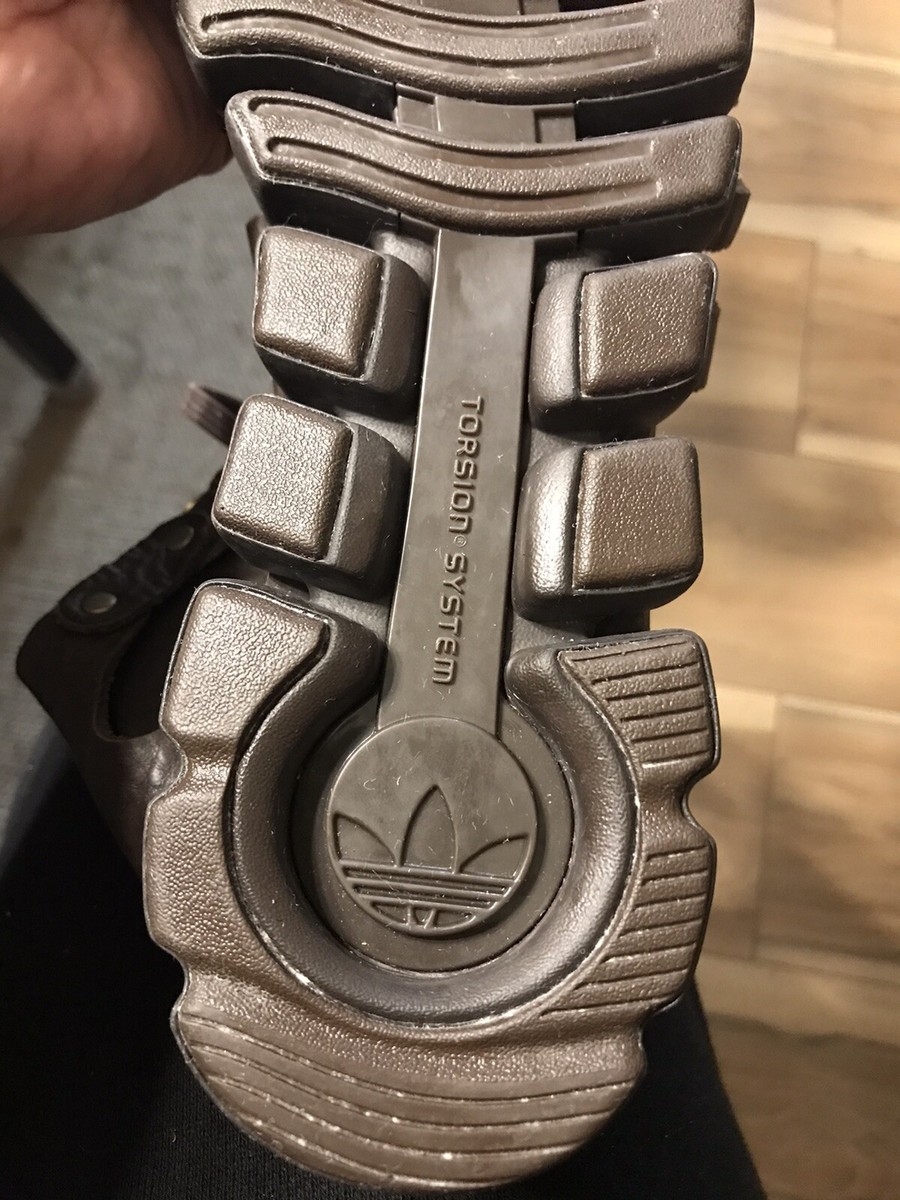 ADIDAS x JEREMY SCOTT MEGA FLEX SANDAL SANDALS BROWN MENS