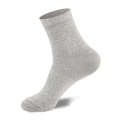 5 Pair Business Casual Cotton Socks Men Ankle Crew Classic Mid Dress Black - Picture 21 of 24