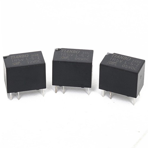 Relé 5V/9V/12V TR5V L-S-Z 5V 9V 12V DC 6 pines relé 2A corriente/voltaje de conmutación - Imagen 1 de 10