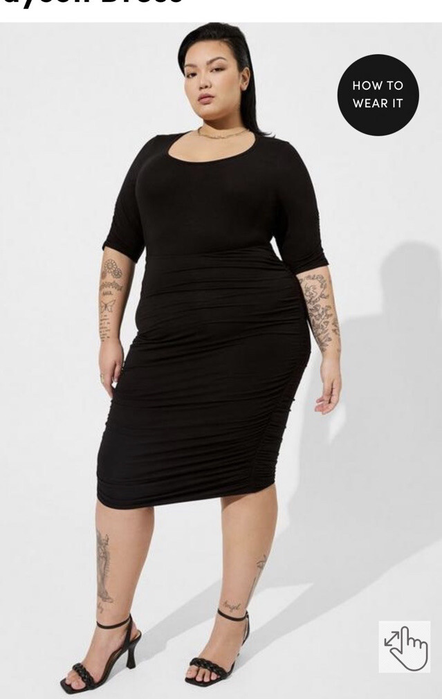 Torrid sale bodycon dress