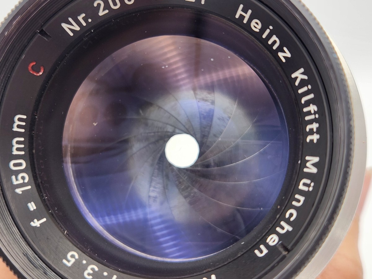 ハインツ キルフィット ミュンヘン 150mm F3.5レンズ 現状品 ハインツ キルフィット ミュンヘン 150mm F3.5レンズ 現状品