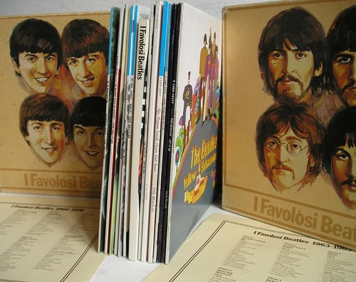 FAVOLOSI BEATLES 2BOXLP ITALY COMPLETE +book+sheets+poster - Bild 4 von 10
