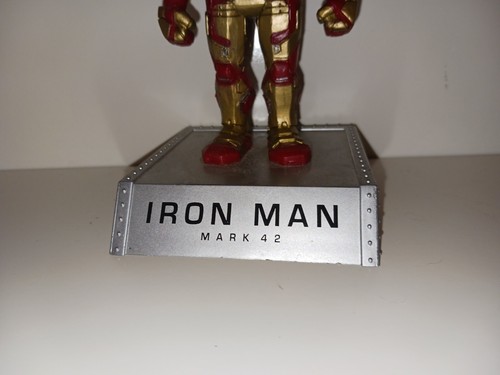 Iron Man Mark 42 Bobble Head Used 2013 Marvel Funko A173 - Picture 4 of 14