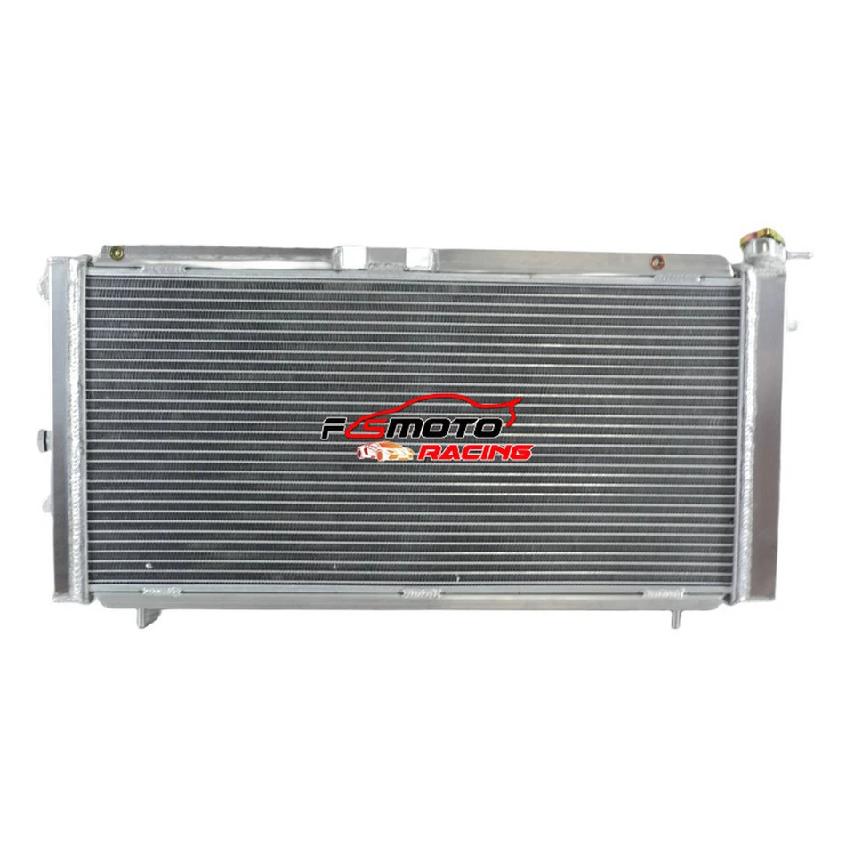 Radiador de aluminio para 1991-1994 92 93 Subaru Loyale serie L vagón 1,8 L 4 cilindros MT Foto 3 de 4