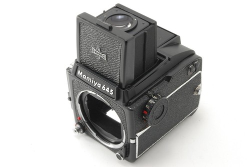 [NEAR MINT] Mamiya M645 1000S Waist Level Finder + Sekor C 80mm f/1.9 Lens JAPAN - Bild 2 von 12