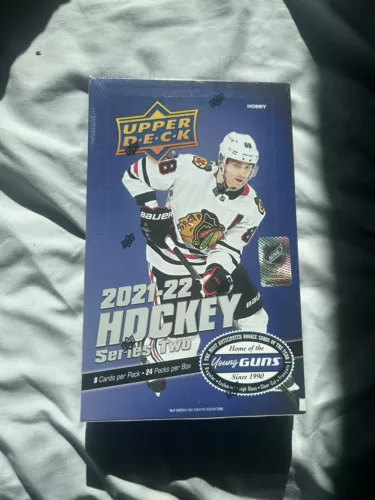 2021-22 Upper Deck Series 2 Hockey Hobby Box Factory Sealed
