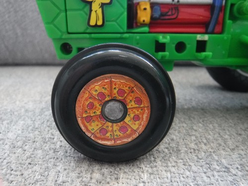 TMNT Ninja Turtles Farmer Mike’s TURTLE TRACTOR (broken clip) Playmates 1993 - Picture 13 of 16