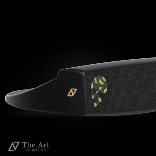 SCOTTY CAMERON Putter GOLO6 Sideface Skull M Art Black Finish Green Camouflage - Picture 9 of 14
