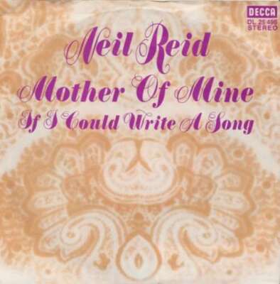 Neil Reid Mother Of Mine 7'' Single Vinyl Schallplatte 74597