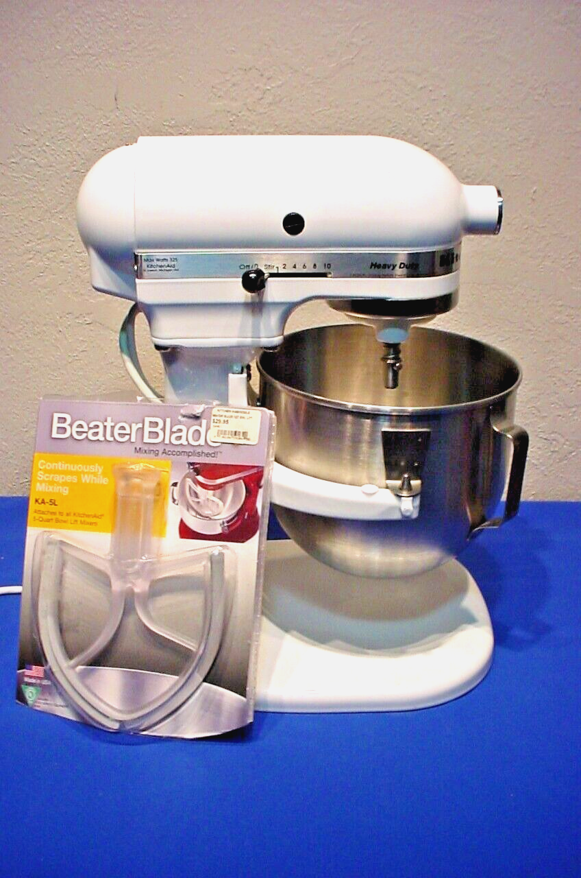 KitchenAid Heavy Duty K5SS Stand Mixer 5 Qt. 325 watts Made in U.S.A