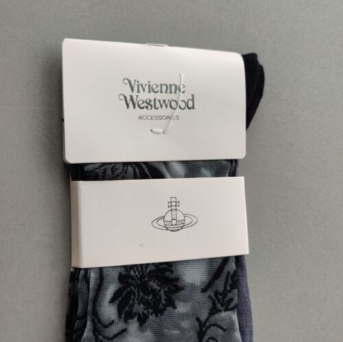 Vivienne Westwood Mid-Calf Socks unique design💚 FREE UK P&P for 5 - Picture 2 of 6
