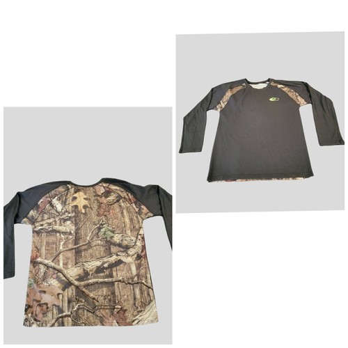 Mossy Sz 3XL 20 22 Oak Break Up Infinity Camo Hunting Shirt LS T15 - Picture 2 of 7