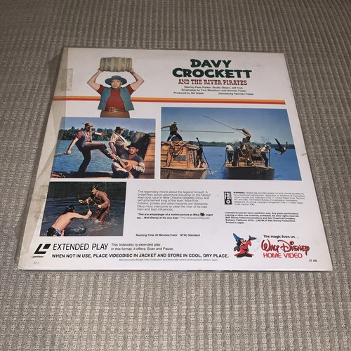 6 Walt Disney Home Video LASERDISC Pete’s Dragon Christmas Davey Crockett 7-Disc - Picture 5 of 13