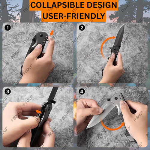 Browning Knife Folding Opening Pocket Knife (Hunting, Camping, Survival, Fishing - Picture 4 of 8
