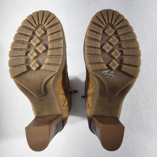 G By Guess Womens Shoes Block Heal Size 6M Light Tan - Picture 14 of 14