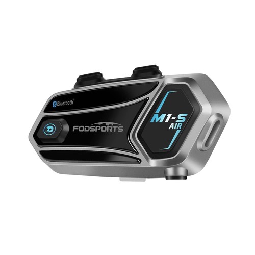 M1-S AIR 1000M Bluetooth Motorcycle Interphone Intercom Helmet Headset Speaker - Picture 1 of 13