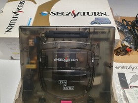 SEGA SATURN SKELETON EDITION CONSOLE + 39 GAMES VERY TOP .. RARE TOP CONDITION