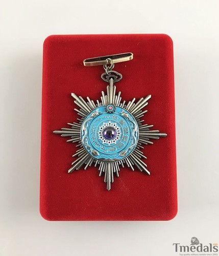 Chinese Qing Dynasty Order of the Double Dragon China Medal Badge top rare - 第 2/9 張圖片