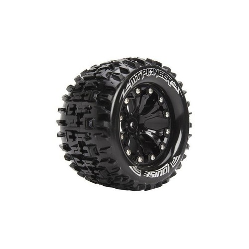 LOUISE LOUT3202SBH MT-Pioneer soft Felge schwarz 1/2 Offset 12mm Truck 2,8  - Bild 1 von 2