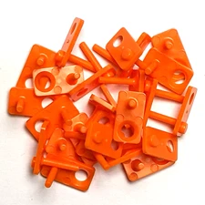 OS3 Lightning Rod Guide Pins. For Aurora ThunderJet and DASH Chassis.(25 Orange)